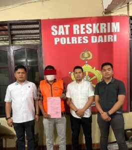 Polres Dairi Tangkap Mantan Kepala Desa Atas Dugaan Korupsi