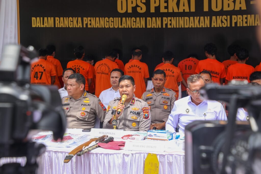 Polda Sumut Tangkap Ribuan Preman Berkedok Ormas