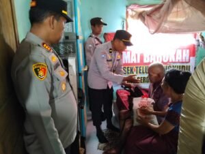 Warga Sakit Menahun di Desa Liberia Dapat Bantuan Polisi