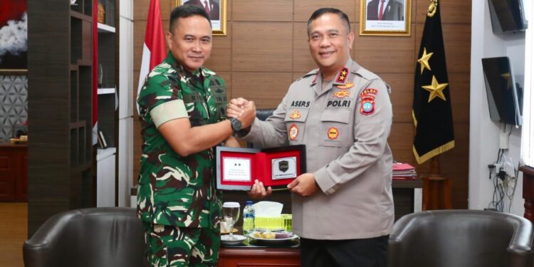 Pangdam I/BB Lakukan Silaturahmi ke Polda Kepri