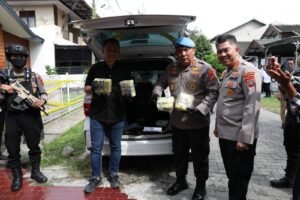 Polda Sumut Gagalkan Peredaran 100 Kg Sabu Dalam Bungkus Kopi
