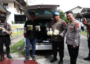 Polda Sumut Gagalkan Peredaran 100 Kg Sabu Dalam Bungkus Kopi