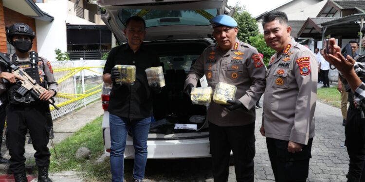 Polda Sumut Gagalkan Peredaran 100 Kg Sabu Dalam Bungkus Kopi