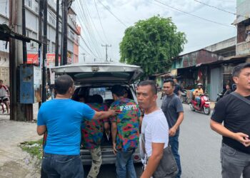 Preman Berkedok Ormas Diamankan Polsek Medan Tembung