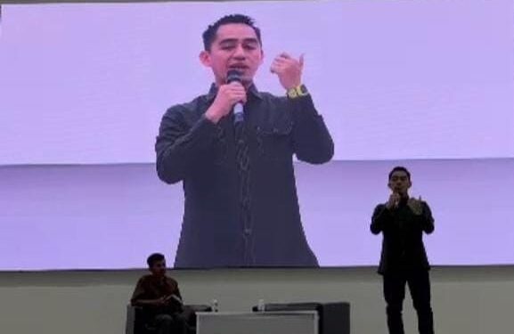 Dek Zoel Jadi Pemateri Enterpreunership, Keberhasilan Tidak Lepas Dengan Doa 