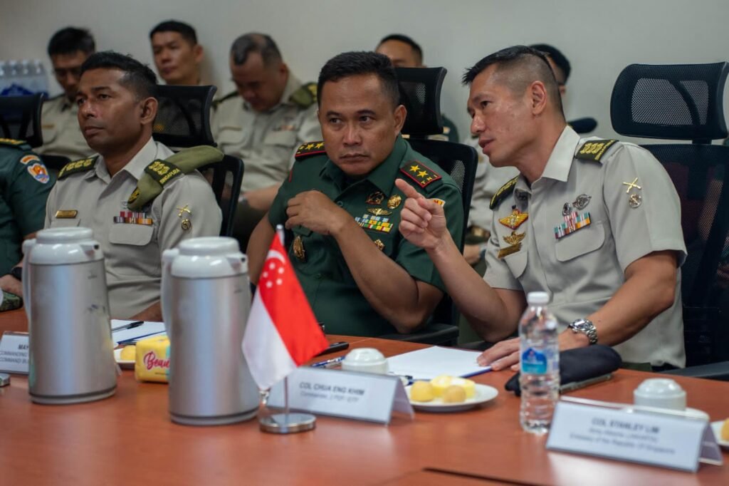 Kodam I/BB dan 2PDF Singapura Perkuat Sinergi Militer dalam PIP ke-4