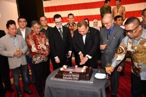 Kapoksahli Pangdam I/BB Hadiri Peringatan HUT ke-249 Kemerdekaan Amerika Serikat