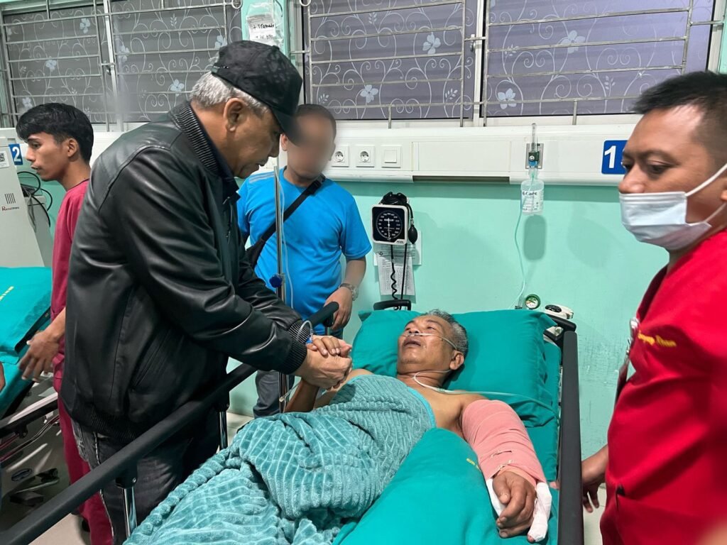 Dua Pegawai Kejari Deli Serdang Dibacok OTK di Ladang Sawit