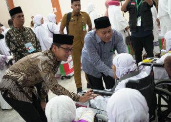 360 Jemaah Calhaj Kloter 21 Embarkasi Medan Diberangkatkan ke Tanah Suci