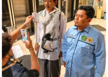 Jelang Armuzna, Jemaah Haji Kloter 09 KNO Sudah Kantongi Kartu Nusuk