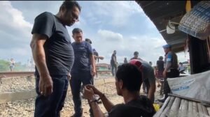 Kembali Meresahkan, Polrestabes Medan Gerebek Bantaran Rel KA Tembung 