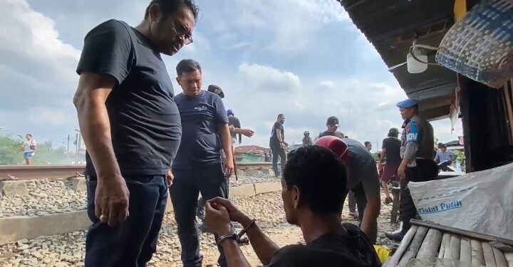Kembali Meresahkan, Polrestabes Medan Gerebek Bantaran Rel KA Tembung