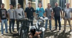 Tim Lebah Polsek Darussalam Ringkus Pelaku Curanmor di Aceh Besar