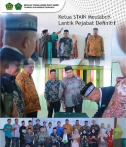 STAIN Meulaboh Lantik Pejabat Baru, Perkuat Komitmen Akademik dan Tridharma