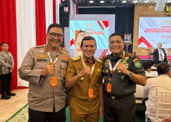 Wagub Bersama Pangdam IM dan Kapolda Aceh Kompak Hadiri Sarasehan Kebangsaan