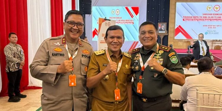 Wagub Bersama Pangdam IM dan Kapolda Aceh Kompak Hadiri Sarasehan Kebangsaan