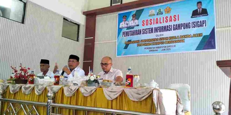 Wakil Bupati Simeulue: Program Sigap Mahasiswa Universitas Syiah Kuala Harus Disambut Dengan Baik