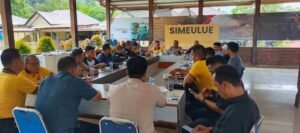 Polres Simeulue Gelar Ngopi Bareng Wartawan dalam Rangka Menyambut Hari Bhayangkara ke-78