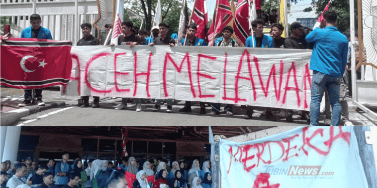 GAM Geruduk Kantor Gubernur Aceh