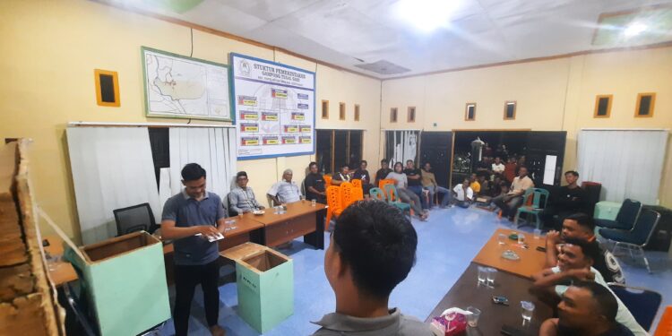 Terpilih Secara Demokrasi, Samsudin Pimpin Pemuda Tegal Sari