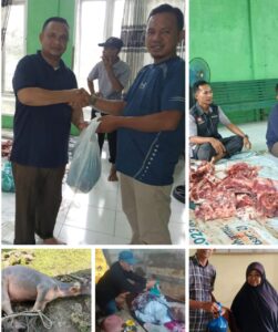 Hewan Kurban Dari Bupati Dan Wakil Bupati Simeulue Untuk Masyarakat Kecamatan Teupah Tengah