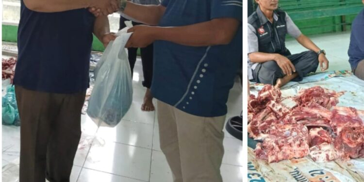 Hewan Kurban Dari Bupati Dan Wakil Bupati Simeulue Untuk Masyarakat Kecamatan Teupah Tengah