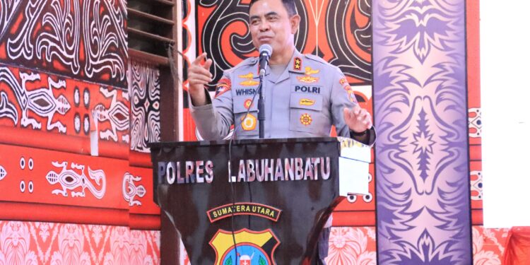 Kapolda Sumut Kunjungi Polres Labuhanbatu, Tekankan Profesionalisme dan Dedikasi Pelayanan Publik