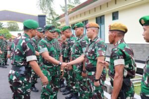 Pangdam I/BB Kunjungi Yonkomposit 1/Gardapati