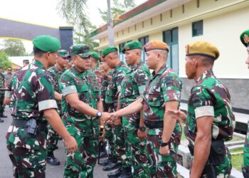 Pangdam I/BB Kunjungi Yonkomposit 1/Gardapati