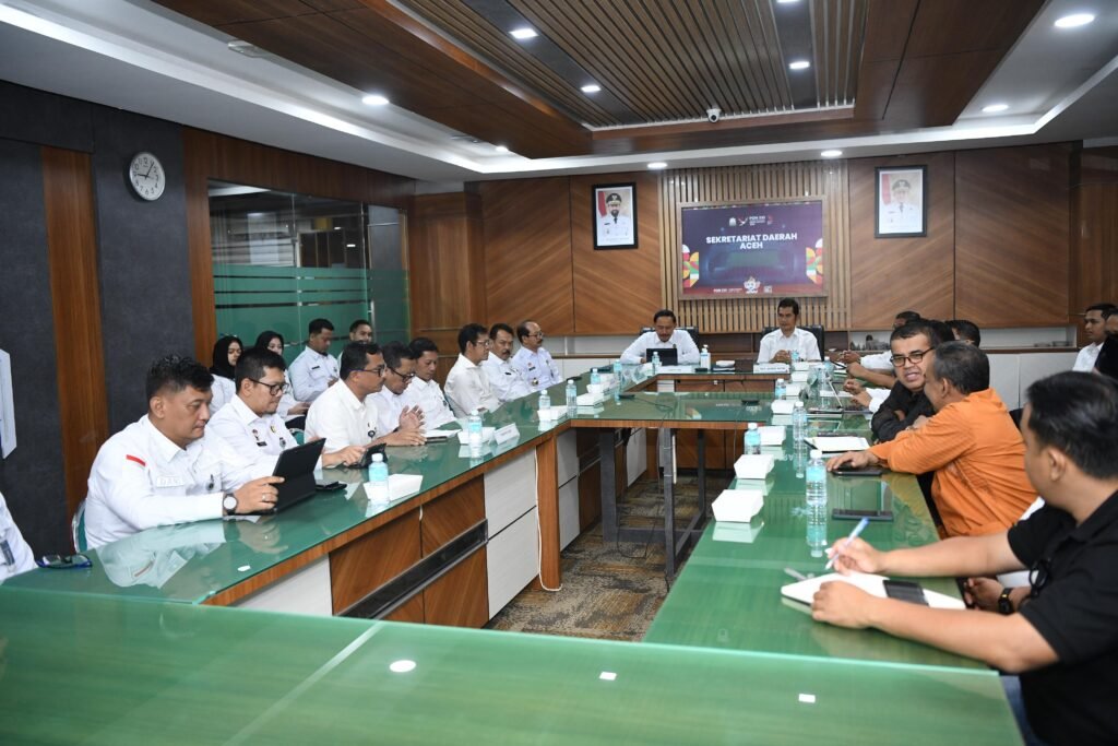 Pemerintah Aceh dan Kemenko Kumham Imipas Gelar Pertemuan