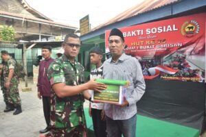 Kodam I/BB Gelar Baksos dan Baktikes serentak di 80 Panti Asuhan Sambut HUT ke-75