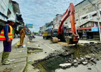 Cegah Banjir di Kota, PUPR Aceh Barat Bangun Box Culvert
