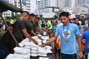 HUT Kodam I BB 10 Ribu Peserta Fun Run  Meriahkan Lapangan Merdeka Medan