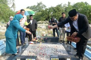 HUT ke-79 Deli Serdang Ziarah ke Makam Mantan Bupati, Semoga Menjadi Amal Jariyah