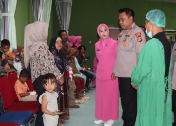 Wujud Kepedulian di Hari Bhayangkara ke-79, Polres Aceh Barat Gelar Bakti Sosial Operasi Bibir Sumbing