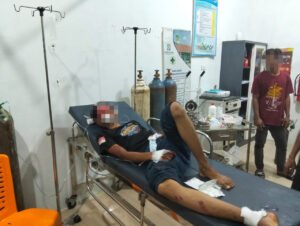 Becak Tabrak Trado, Dua Pelajar Aceh Barat Dilarikan ke RS Cut Nyak Dhien 