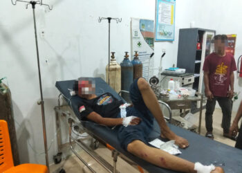 Becak Tabrak Trado, Dua Pelajar Aceh Barat Dilarikan ke RS Cut Nyak Dhien 