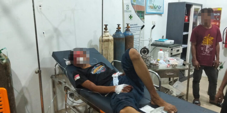 Becak Tabrak Trado, Dua Pelajar Aceh Barat Dilarikan ke RS Cut Nyak Dhien