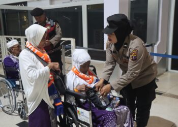 Keberangkatan Pesawat Saudia Airlines di Kualanamu Berjalan Lancar