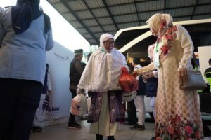 Kloter 9 Debarkasi Medan Tiba di Tanah Air, 2 Jemaah Haji Wafat