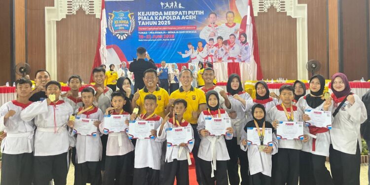 Bikin Bangga! Aceh Barat Sabet 7 emas dan 3 perak di Kejurda Merpati Putih 2025