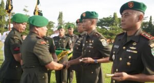 Mutasi Jabatan, Danrem 012/TU Lantik Komandan Baru di Empat Satuan