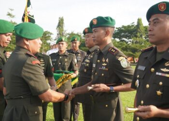 Mutasi Jabatan, Danrem 012/TU Lantik Komandan Baru di Empat Satuan