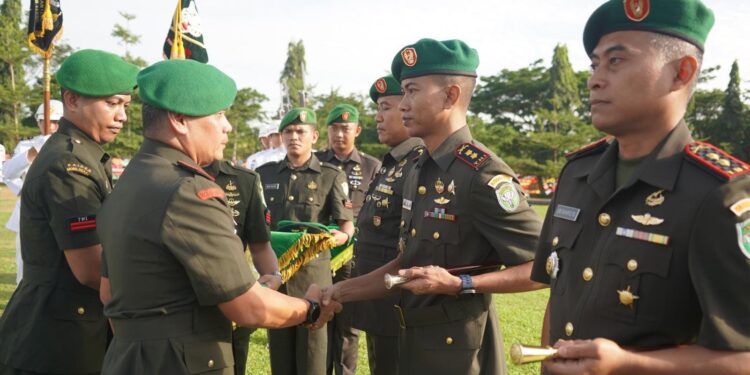 Mutasi Jabatan, Danrem 012/TU Lantik Komandan Baru di Empat Satuan