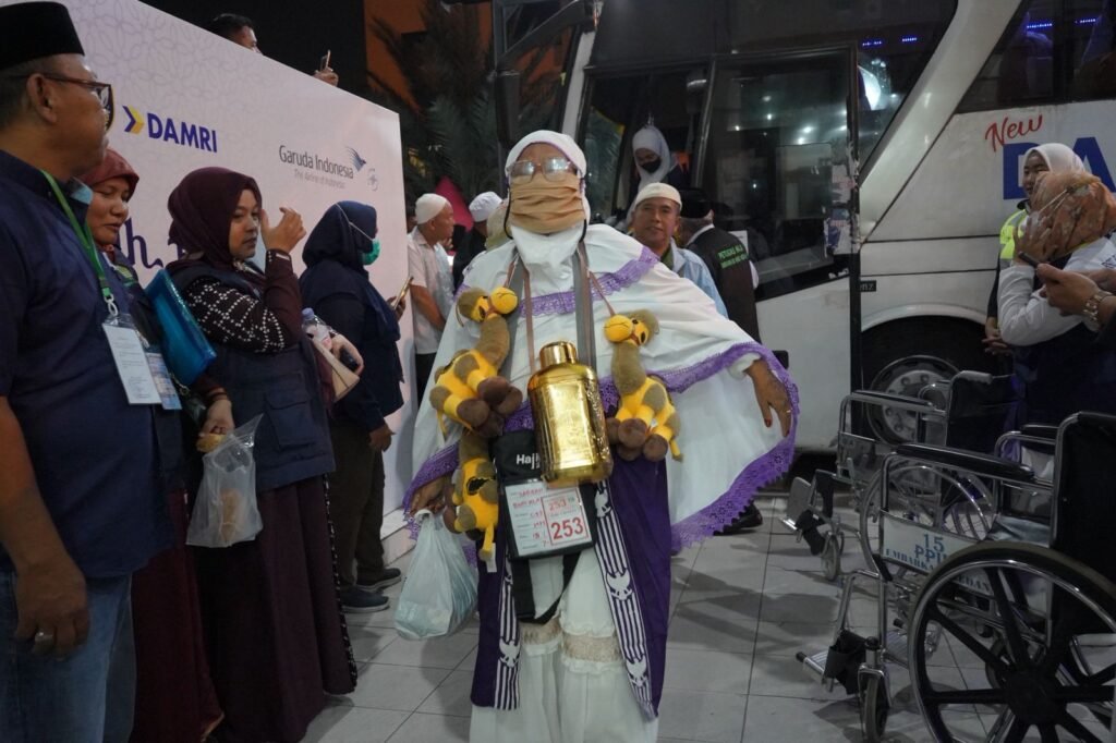 63,45 Persen Jemaah Haji Sumut Sudah Kembali ke Tanah Air