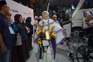 63,45 Persen Jemaah Haji Sumut Sudah Kembali ke Tanah Air