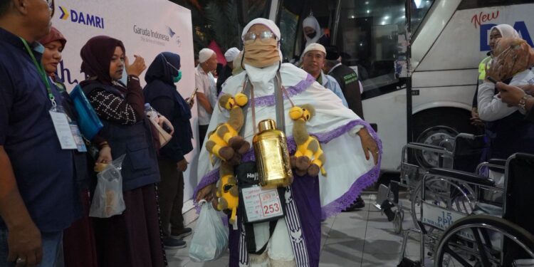 63,45 Persen Jemaah Haji Sumut Sudah Kembali ke Tanah Air