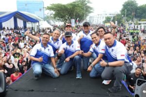 HUT Bhayangkara ke-79 di Merdeka Walk Medan:  Ajak Masyarakat Hidup Sehat dan Dekat dengan Polri