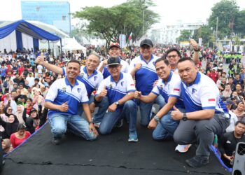 HUT Bhayangkara ke-79 di Merdeka Walk Medan:  Ajak Masyarakat Hidup Sehat dan Dekat dengan Polri