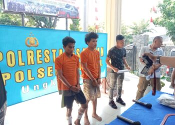 Polsek Sunggal Kembali Tembak Komplotan Geng Motor Begal Sadis